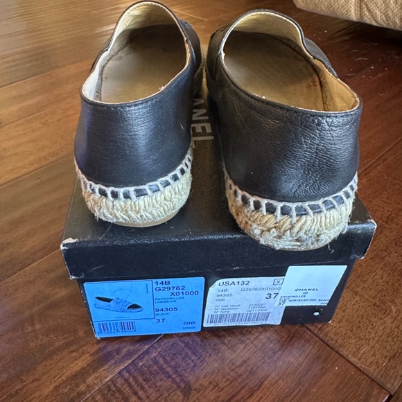 Chanel Espadrilles Black Size 37 - Picture 4 of 10